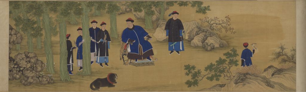 图片[1]-Picture scroll of pro-vassal hunting-China Archive